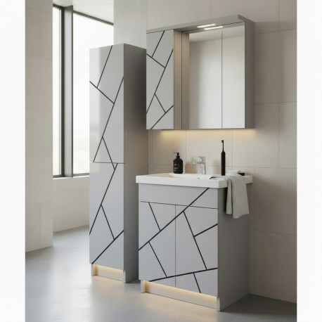 Комплект мебели Chaos 2026 grey&black