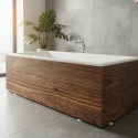 Панель под ванну Mikola-M Wood фотопечать