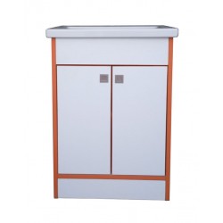 Тумба пластик 3.0 Colour orange под умывальник Como 60