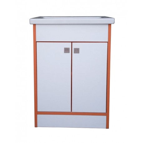 Тумба пластик 3.0 Colour orange под умывальник Como 60
