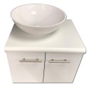 Подвесная тумба Small 55x40x45 с умывальником MONA 42