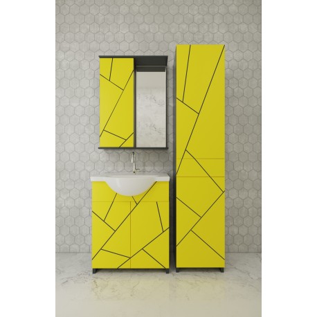 Комплект мебели Chaos 2021 yellow&grey