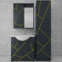 Комплект мебели Chaos 2021 grey&yellow