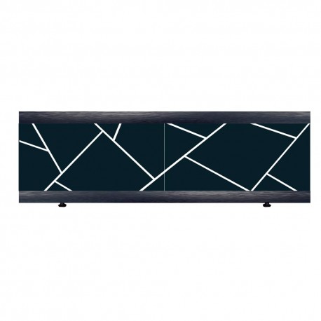Экран под ванну I-screen light Premium Chaos antracit
