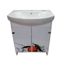 ТУМБА Eco Green light Оранж с умывальником CERSANIT Cersania