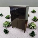 Пластиковая напольная тумба с корытием HPL 3190 gloss