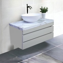 Тумба пластиковая Атлант Лями HPL 1022 silk 70*60*48 см