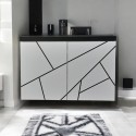 Пластиковая подвесная тумба Chaos black