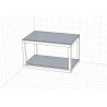 Подвесная тумба в стиле Loft под раковину