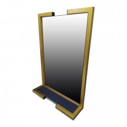 Зеркало пластикое в стиле Loft Gold