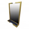 Зеркало пластикое в стиле Loft Gold