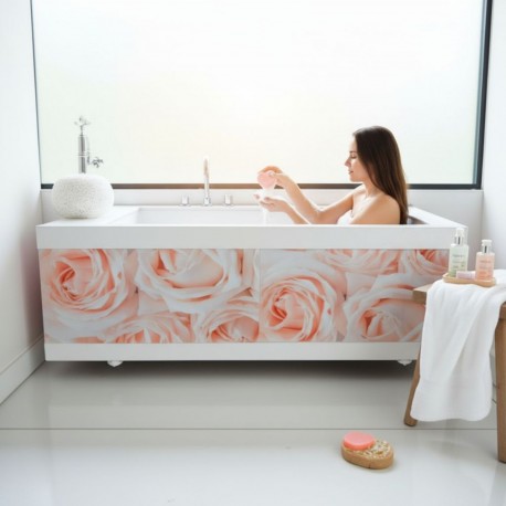 Экран под ванну I-screen light premium Pink Rose