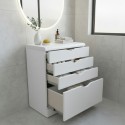 Пластиковый комод Stairs 4 ящика